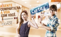 Campanha Compartilhe - Shopping Cidade - 2012 - Lara e Gustavo - Backlights